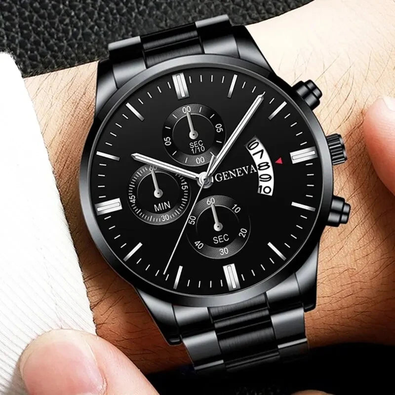 Premium Men's Quartz Wrist Watch