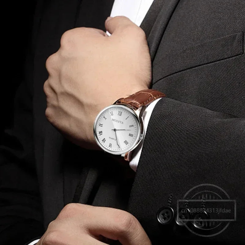 Minimalist Leather Watch