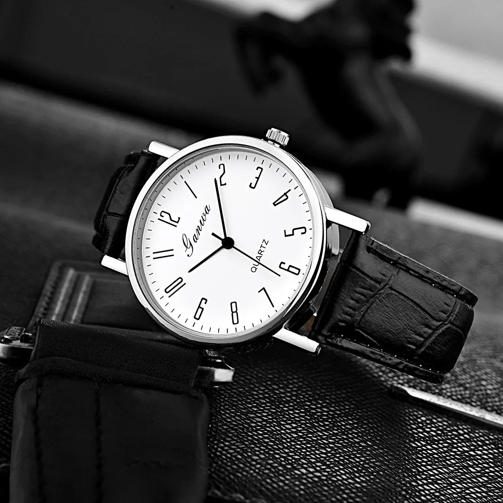 Minimalist Leather Watch