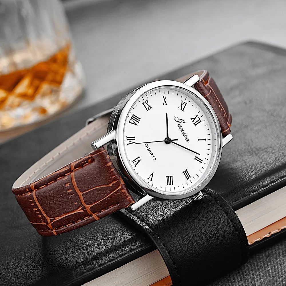 Minimalist Leather Watch