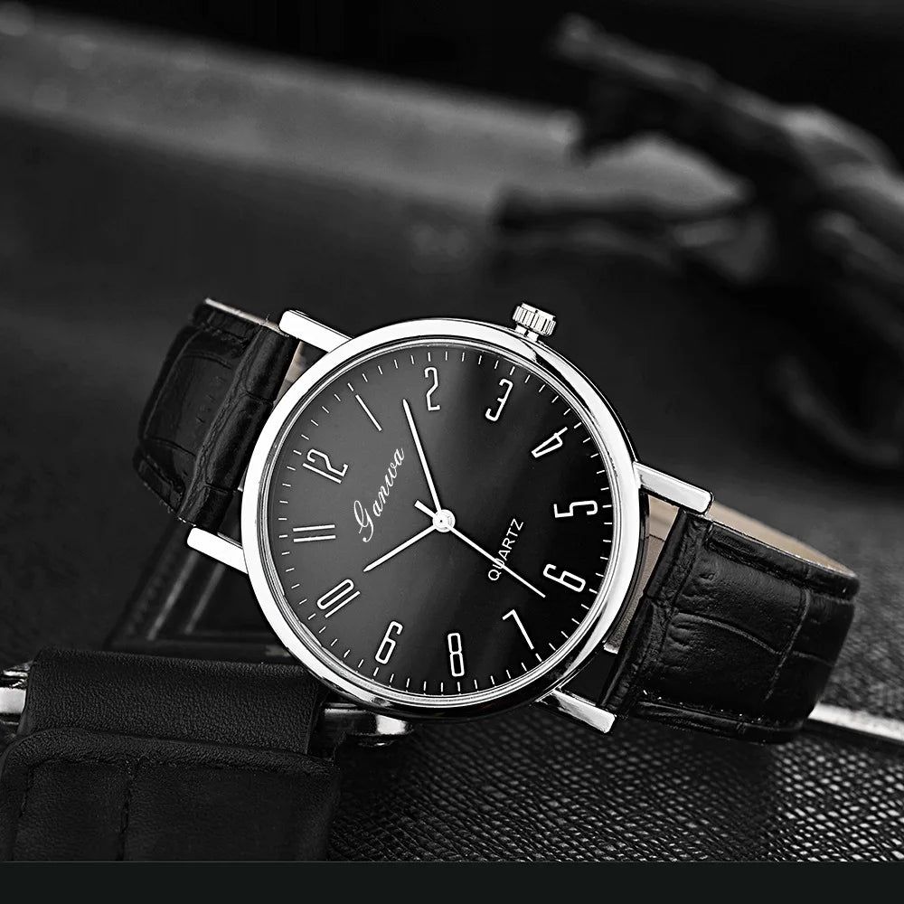 Minimalist Leather Watch