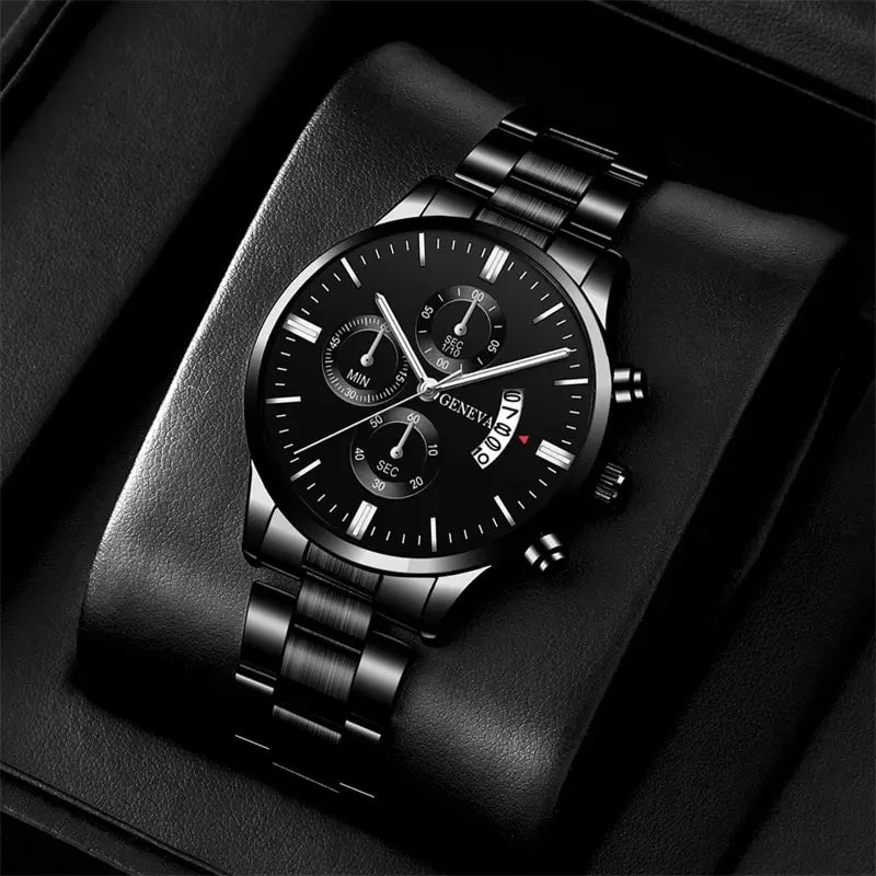 Premium Men's Quartz Wrist Watch