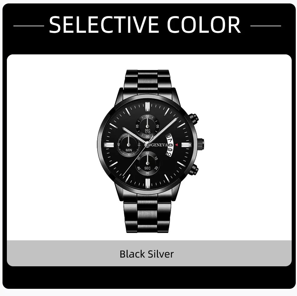 Premium Men's Quartz Wrist Watch
